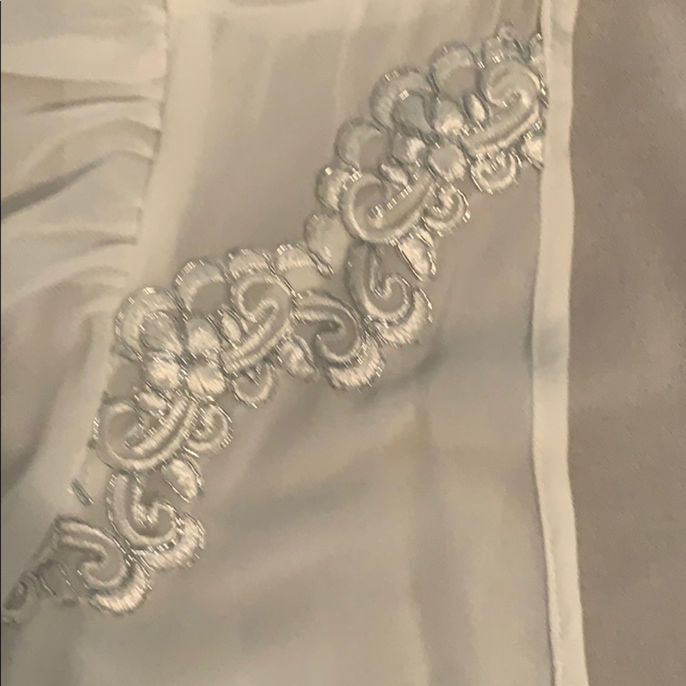 White Bridal Robe - Picture 2 of 6